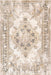 Recycled Gold Medallion Area Rug 140x200 cm