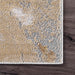 Recycled Gold Splatter Abstract Area Rug 160x230 cm