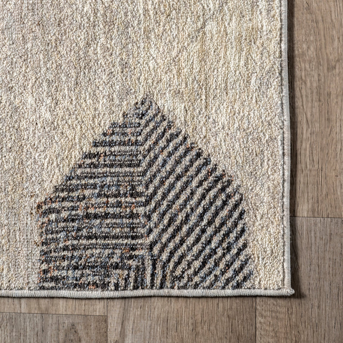 Recycled Grey Area Rug 100% Sustainable Materials 160x230 cm