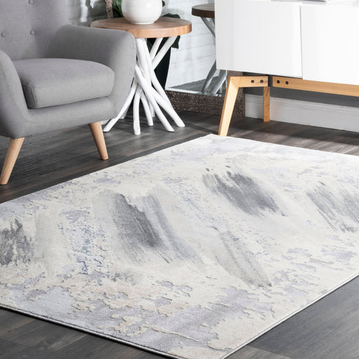 Recycled Grey Area Rug 160x230cm