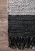 Recycled Leather Tassel Area Rug 160cm