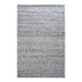 Recycled PET Cotton Indoor Outdoor Rug in Dark Grey and Taupe