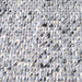 Recycled PET Cotton Indoor Outdoor Rug in Dark Grey and Taupe