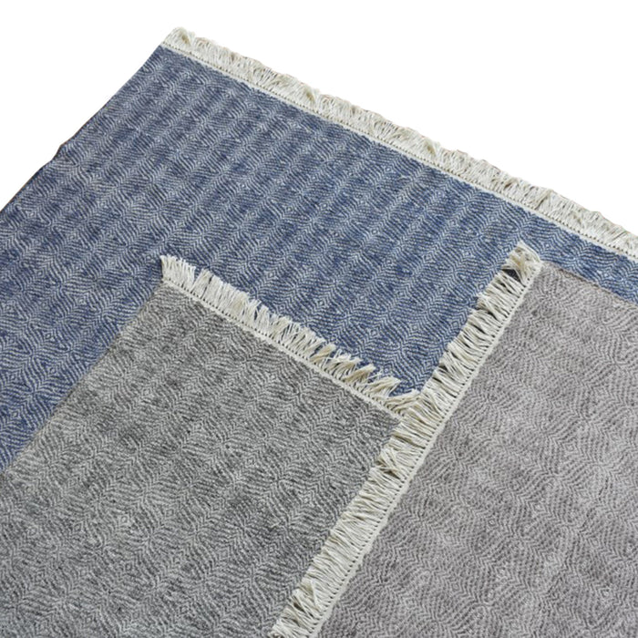 Recycled PET Geometric Indoor Outdoor Area Rug