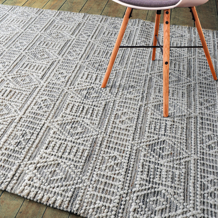 Recycled PET Modern Indoor Outdoor Rug in Classic Design