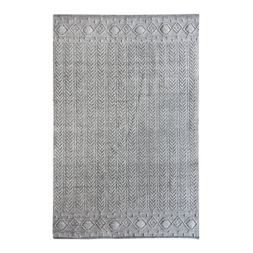 Recycled PET Zigzag Outdoor Indoor Rug for Durability