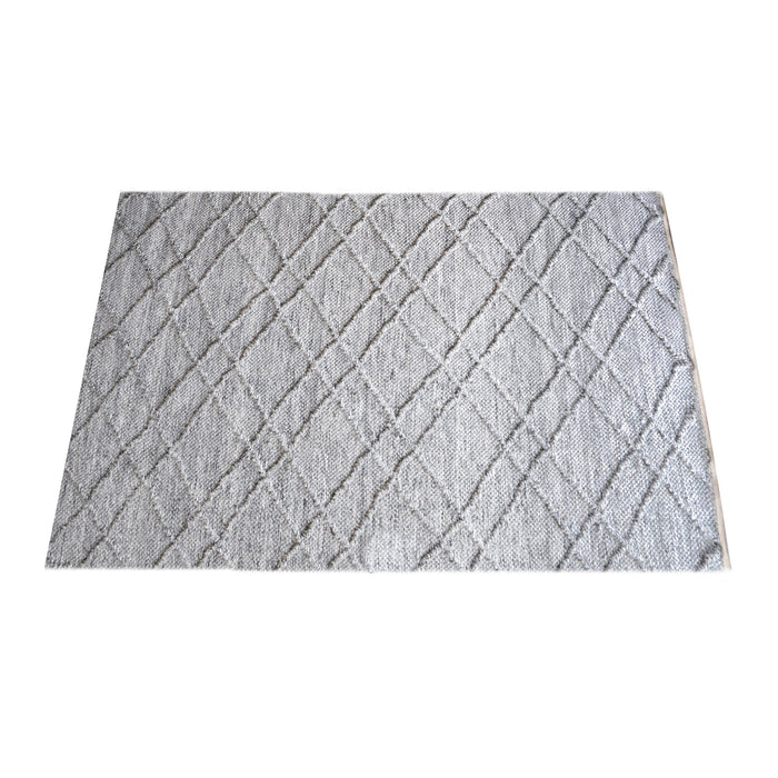 Recycled Plastic Indoor Outdoor Geometric Area Rug