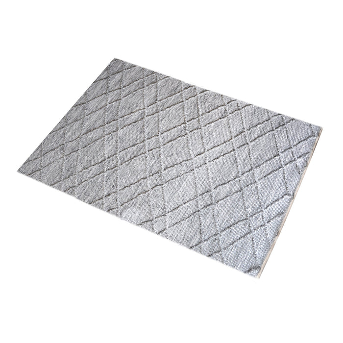 Recycled Plastic Indoor Outdoor Geometric Area Rug