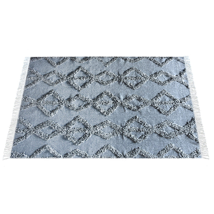 Recycled Plastic Indoor Outdoor Hand Woven Rug
