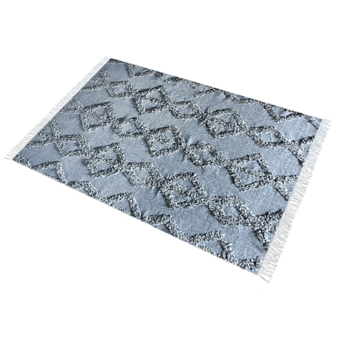 Recycled Plastic Indoor Outdoor Hand Woven Rug