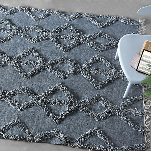 Recycled Plastic Indoor Outdoor Hand Woven Rug