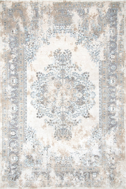 Recycled Silver Area Rug 170x240 cm
