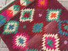 Red Kilim Vintage Rug 112cm x 69cm Handwoven from Turkey
