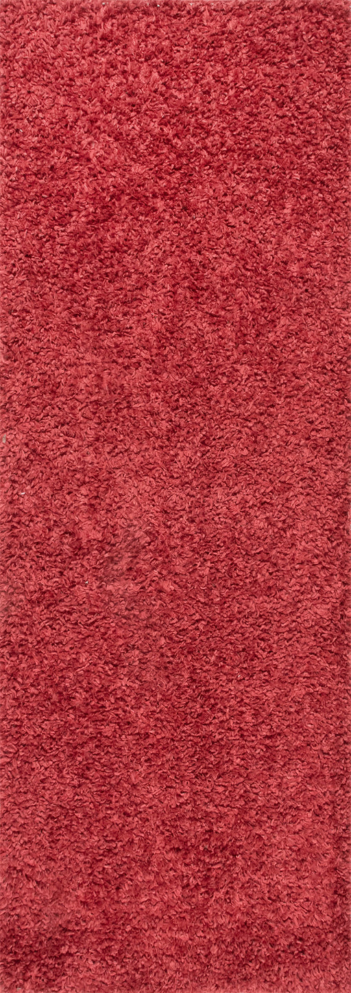 Tappeto rosso a pelo lungo 120x180 cm Pavimento sintetico resistente