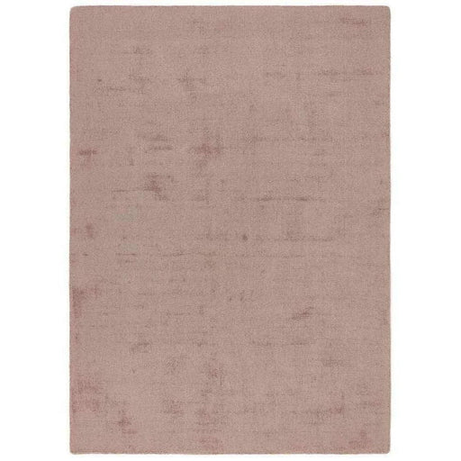 Reef Modern Plain Dye Soft Eco-Friendly Recycled Easy Care Durable Blush Rug