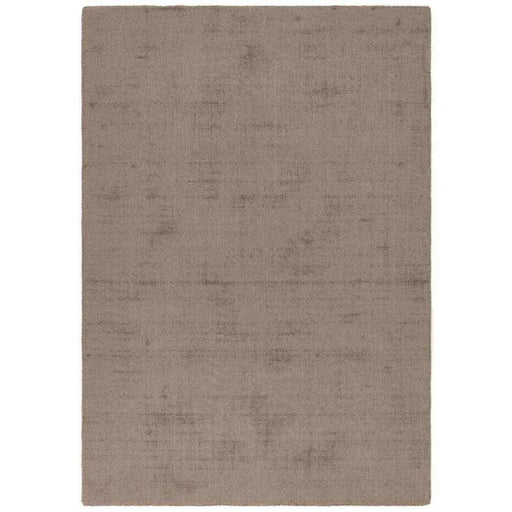 Reef Modern Plain Dye Soft Eco-Friendly Recycled Easy Care Durable Mink Rug