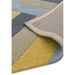 Reef RF02 Big Zig Modern Geometric Hand-Woven Wool Ochre/Grey/Charcoal/Taupe Multicolour Rug