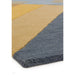 Reef RF02 Big Zig Modern Geometric Hand-Woven Wool Ochre/Grey/Charcoal/Taupe Multicolour Runner
