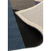 Reef RF13 Big Geo Modern Geometric Hand-Woven Wool Blue/Black/Grey/Cream/Multicolour Rug