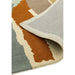 Reef RF14 Abstract Modern Collage Hand-Woven Wool Beige/Grey/Taupe/Muted Multicolour Rug