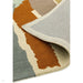 Reef RF14 Abstract Modern Collage Hand-Woven Wool Beige/Grey/Taupe/Muted Multicolour Rug