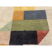 Reef RF15 Modern Geometric Hand-Woven Wool Beige/Muted Multicolour Rug