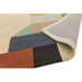 Reef RF15 Modern Geometric Hand-Woven Wool Beige/Muted Multicolour Rug