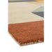 Reef RF15 Modern Geometric Hand-Woven Wool Beige/Muted Multicolour Rug