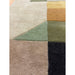 Reef RF15 Modern Geometric Hand-Woven Wool Beige/Muted Multicolour Rug