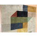 Reef RF15 Modern Geometric Hand-Woven Wool Beige/Muted Multicolour Rug