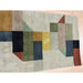 Reef RF15 Modern Geometric Hand-Woven Wool Beige/Muted Multicolour Rug