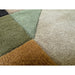 Reef RF15 Modern Geometric Hand-Woven Wool Beige/Muted Multicolour Rug