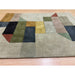Reef RF15 Modern Geometric Hand-Woven Wool Beige/Muted Multicolour Rug