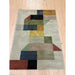 Reef RF15 Modern Geometric Hand-Woven Wool Beige/Muted Multicolour Rug