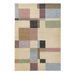 Reef RF17 Blocks Modern Geometric Hand-Woven Wool Beige/Pastel/Multicolour Rug