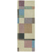 Reef RF17 Blocks Modern Geometric Hand-Woven Wool Beige/Pastel/Multicolour Rug