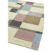 Reef RF17 Blocks Modern Geometric Hand-Woven Wool Beige/Pastel/Multicolour Rug