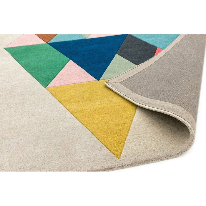 Reef RF18 Triangle Modern Geometric Hand-Woven Multicolour Rug