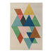 Reef RF18 Triangle Modern Geometric Hand-Woven Multicolour Rug