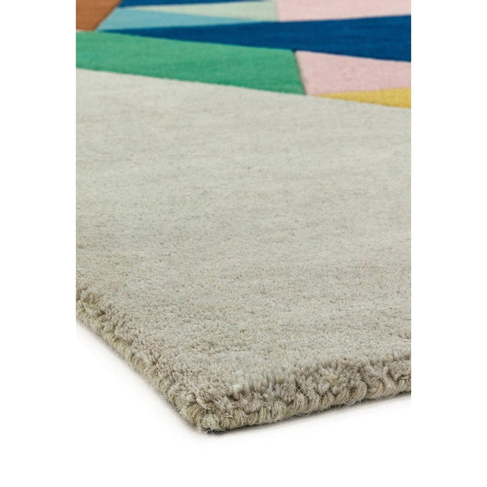 Reef RF18 Triangle Modern Geometric Hand-Woven Multicolour Rug