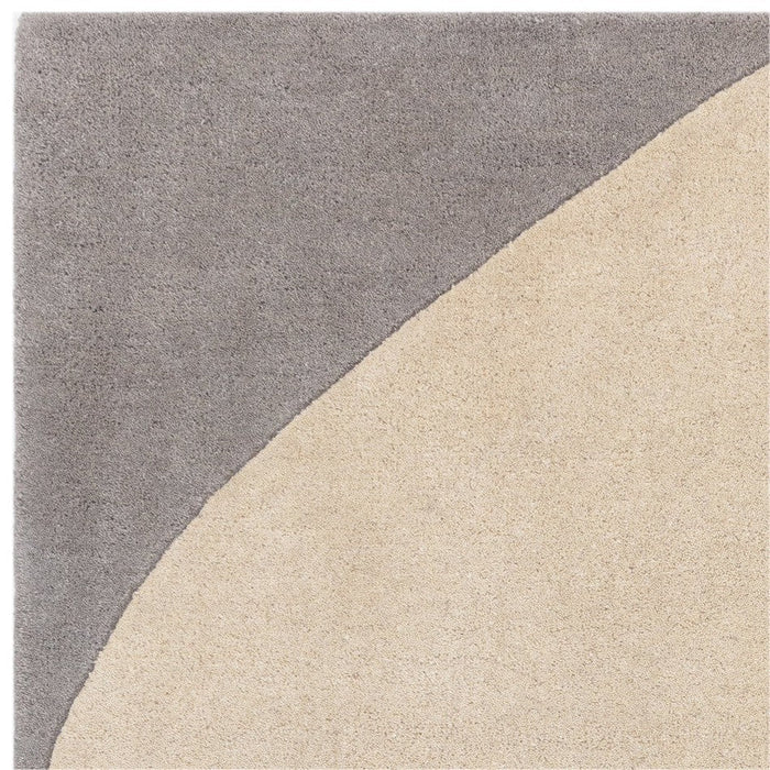 Reef RF25 Mid Century Modern Geometric Hand-Woven Wool Teal/Multi Rug