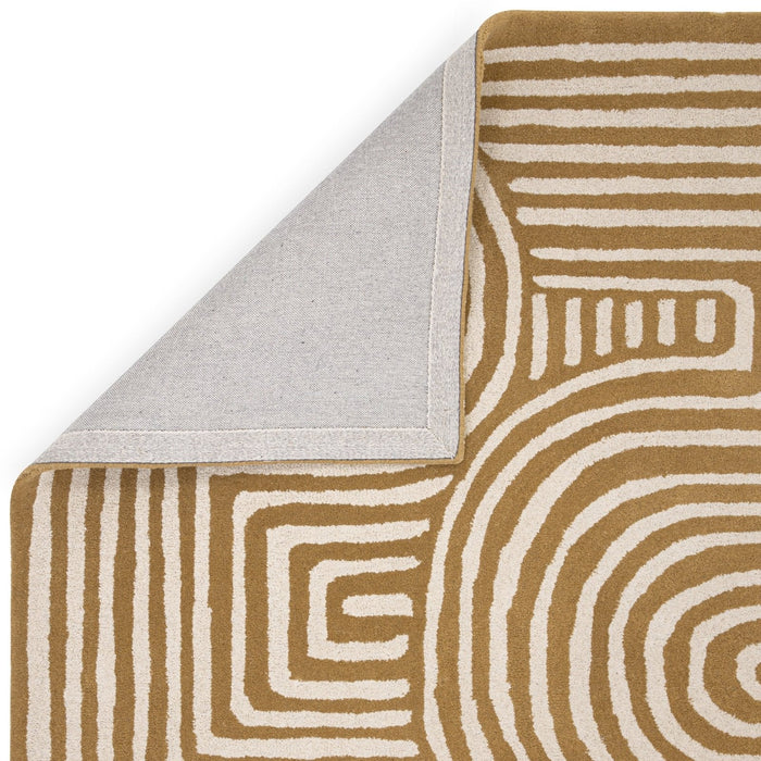 Reef RF28 Curve Ochre Rug