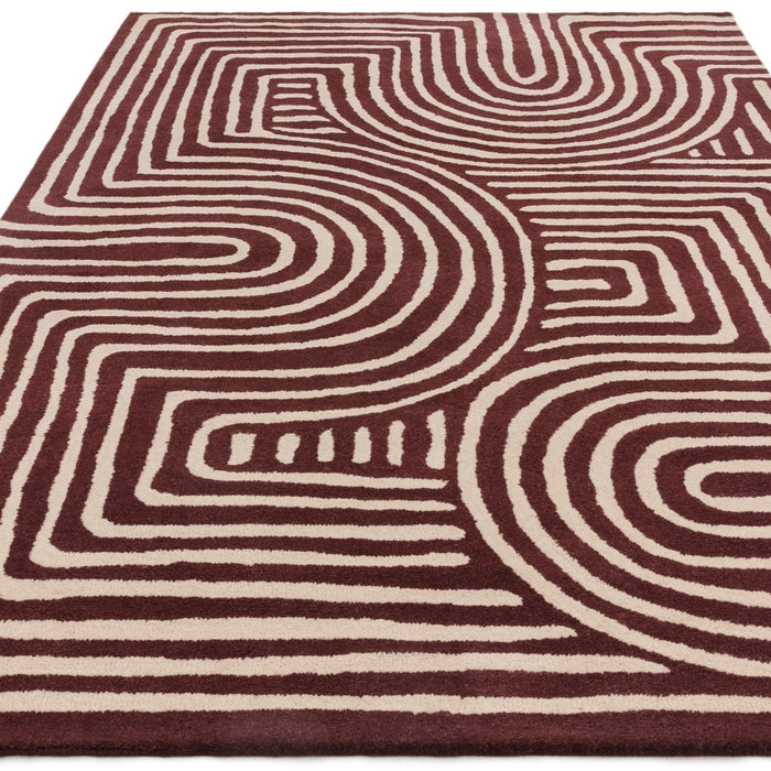 Reef RF29 Curve Plum Rug