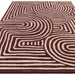 Reef RF29 Curve Plum Rug
