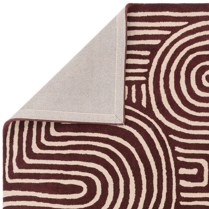 Reef RF29 Curve Plum Rug