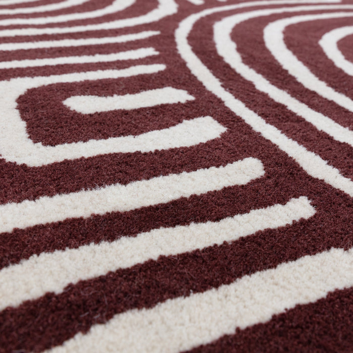 Reef RF29 Curve Plum Rug