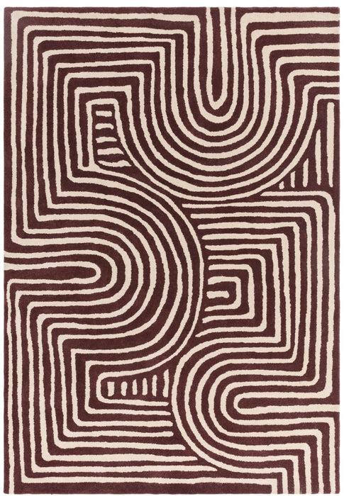 Reef RF29 Curve Plum Rug