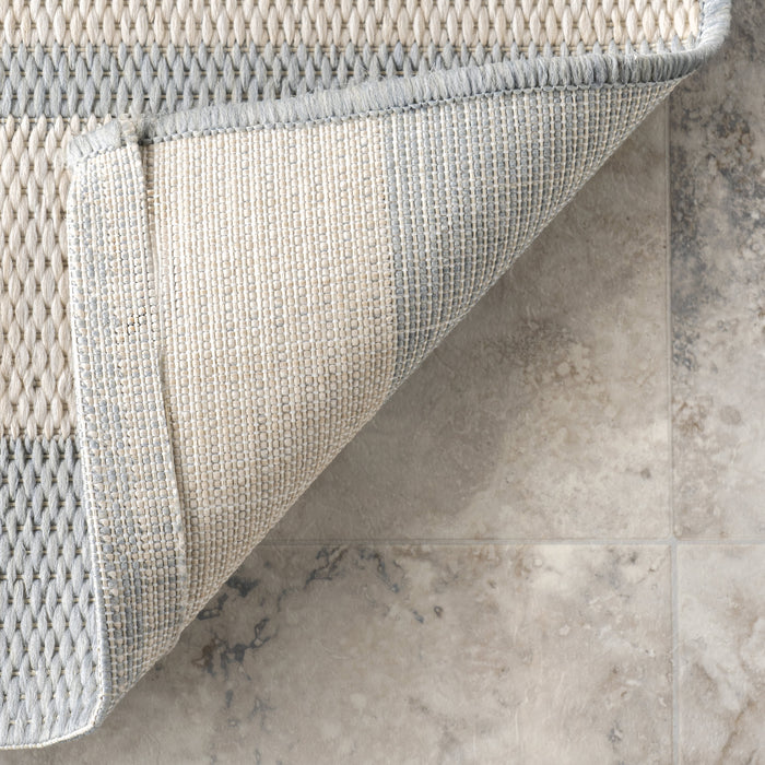 Regency Striped Area Rug for Indoor and Outdoor Use