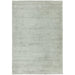 Reko Modern Plain Textured Ribbed Lines Viscose/Cotton Shimmer Flatweave French Grey Rug