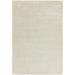 Reko Modern Plain Textured Ribbed Lines Viscose/Cotton Shimmer Flatweave Putty Rug